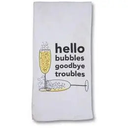 Bar Towels - Hello Bubbles