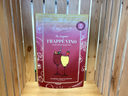 Original Frappé Vino Frozen Wine Slush Mix- Ready-To-Freeze Cocktail