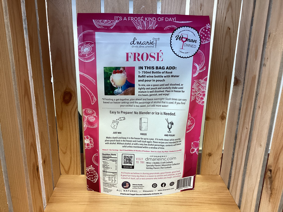 Frosé - Ready-To-Freeze Wine Slush